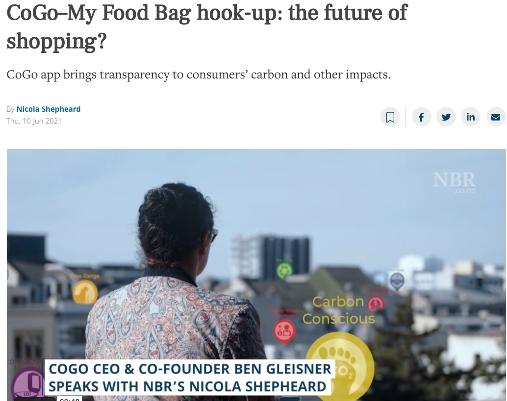 CoGo features in NBR