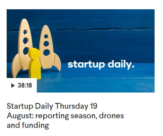 GD1 features on Startup Daily Show