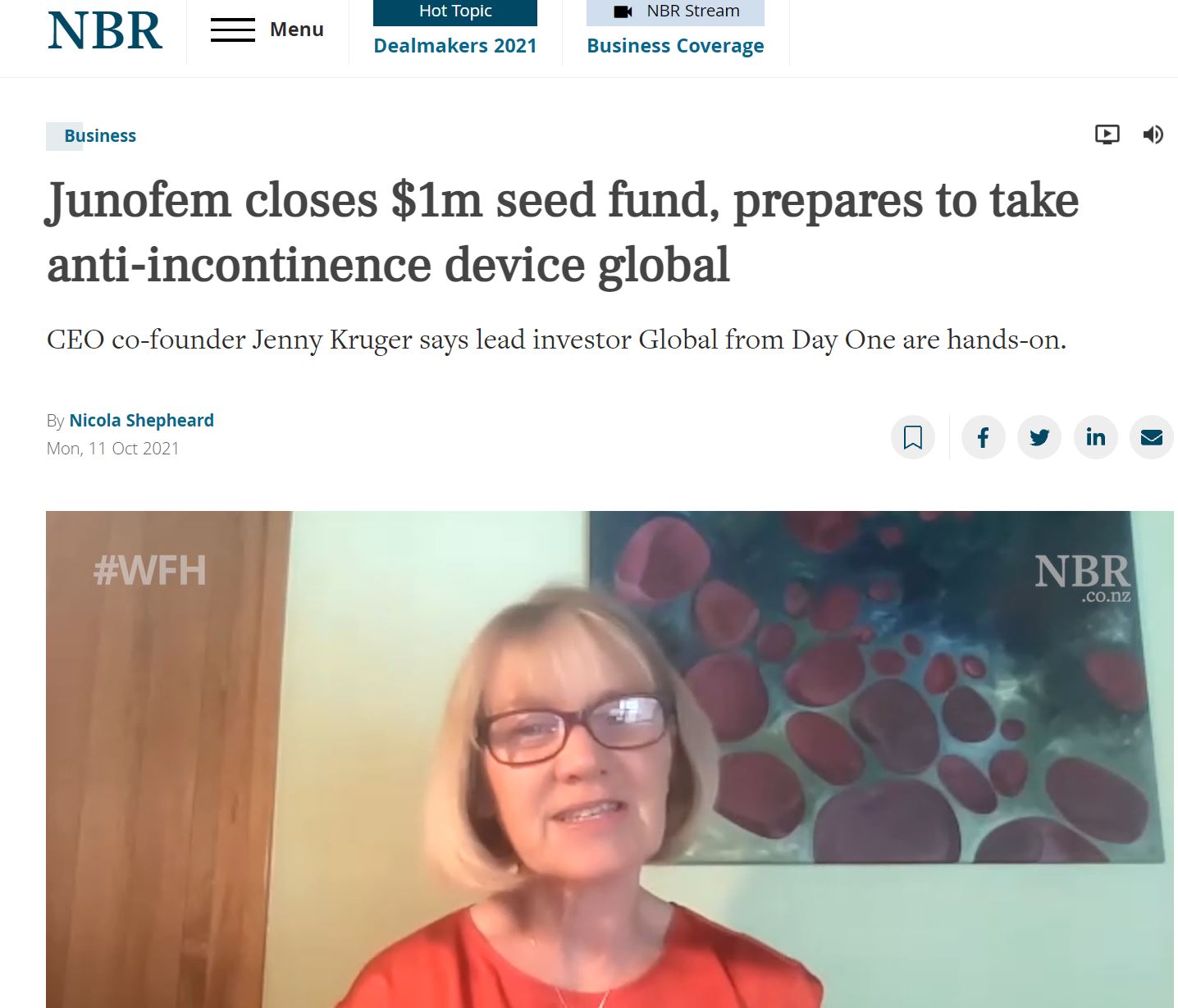 JUNOFEM features in NBR