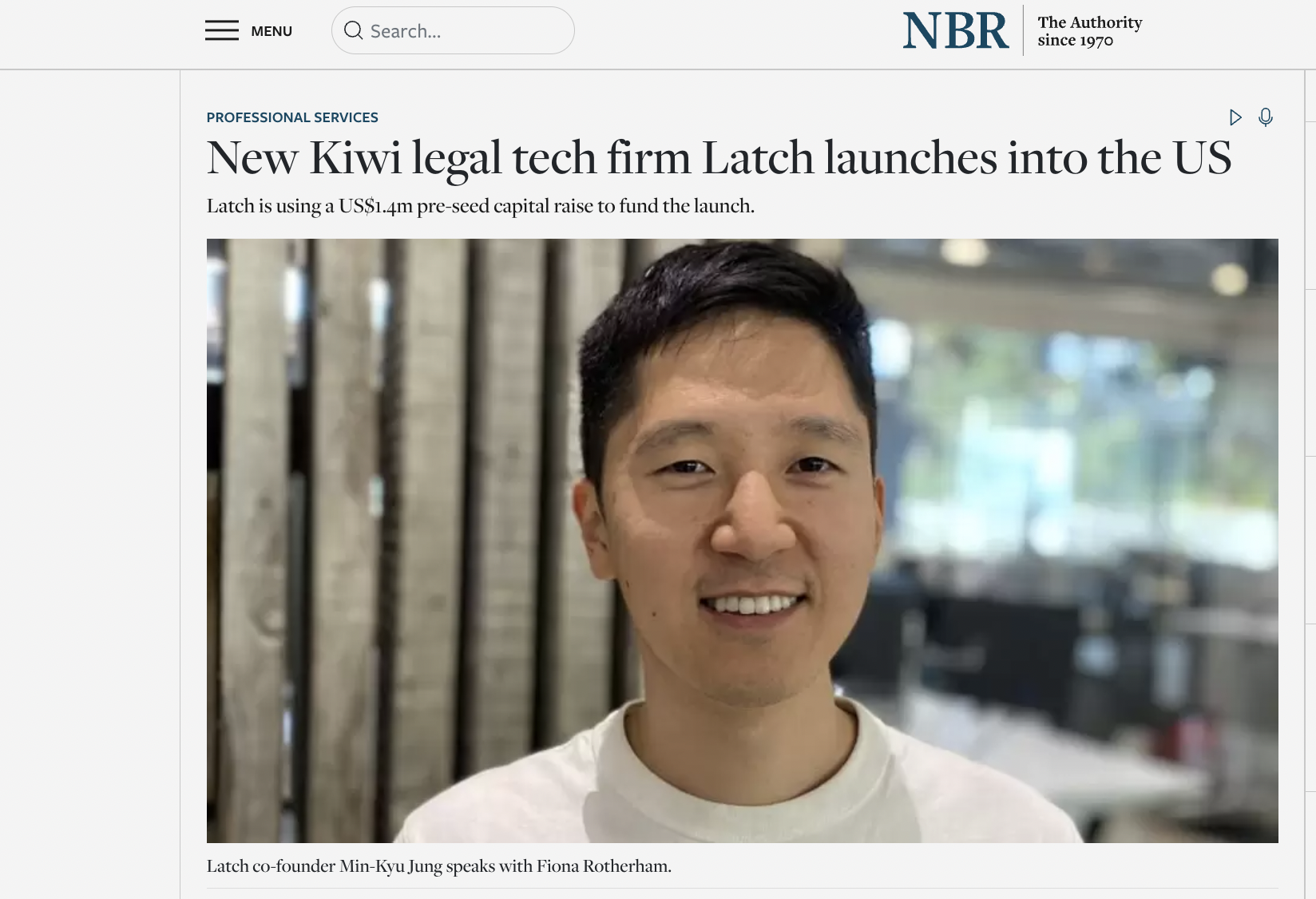 Latch features in NBR