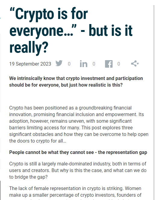 Easy Crypto features in FinExtra