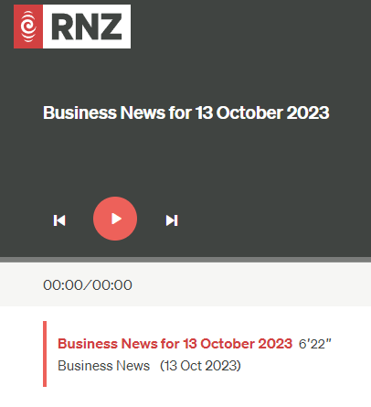Qrious interviewed on RNZ