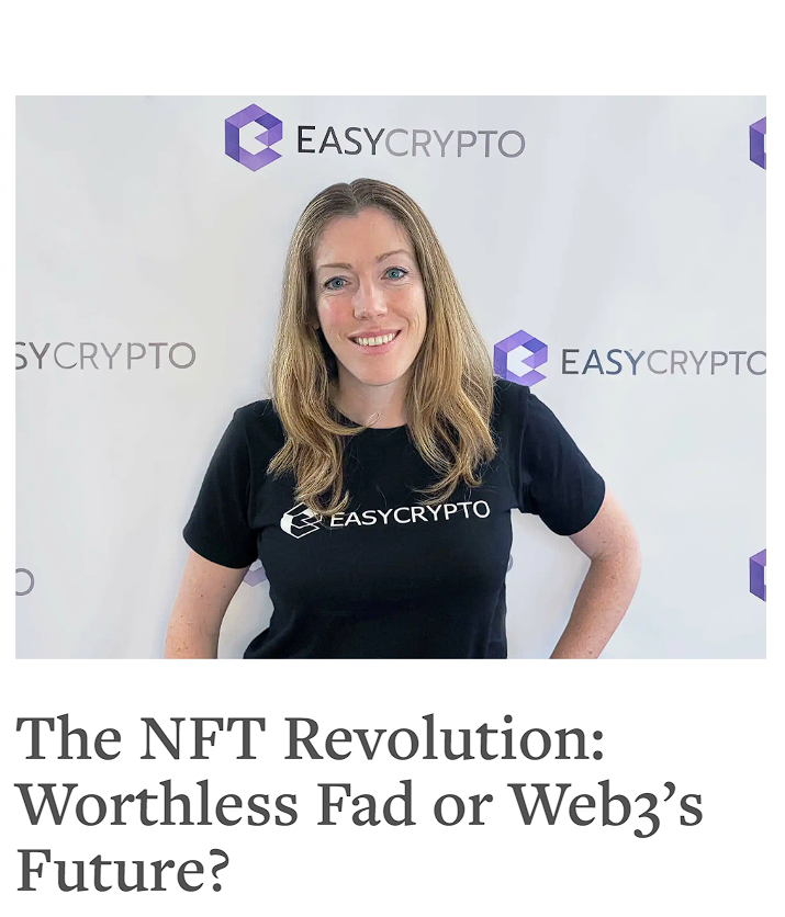 Easy Crypto appears in Informed Investor