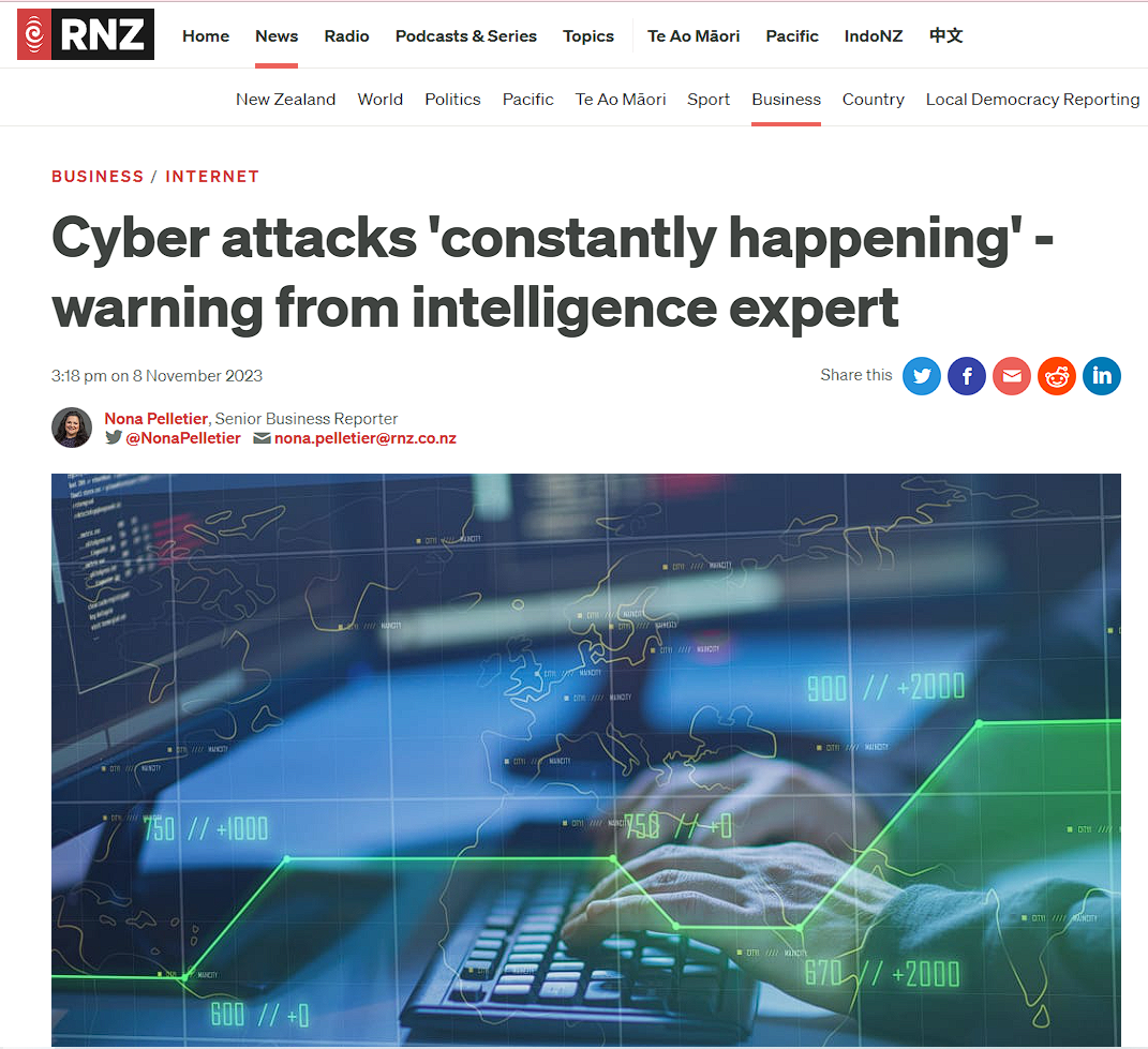 Spark features in RNZ