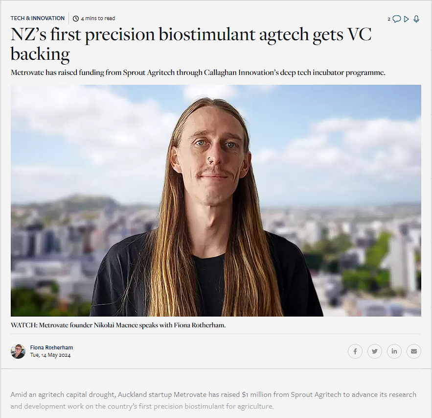 Metrovate features in NBR