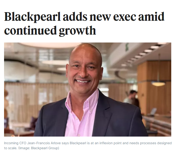 Blackpearl group features in Business Desk