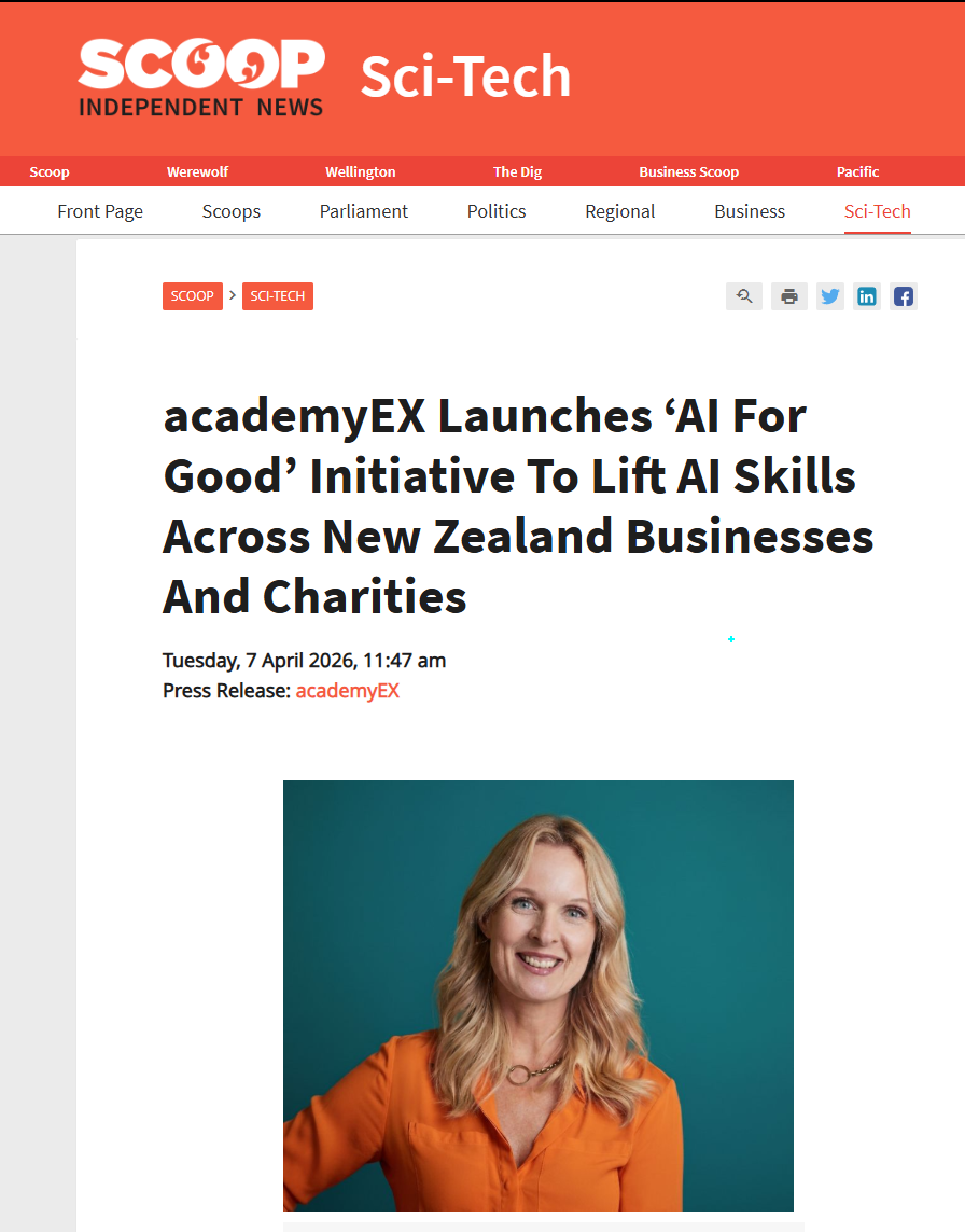 academyEX features in Scoop